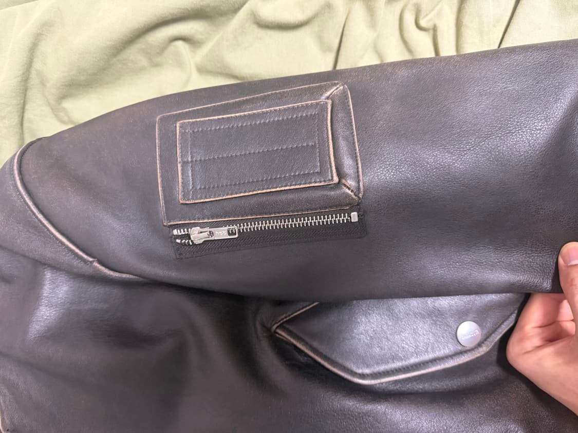 바라쿠타 레더 플라이트 자켓 42 상품이미지6