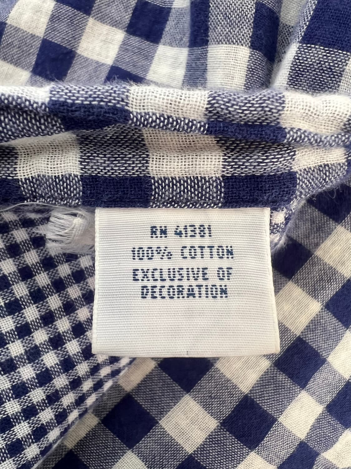 폴로랄프로렌 남성 네이비체크 코튼긴팔셔츠 상품이미지6