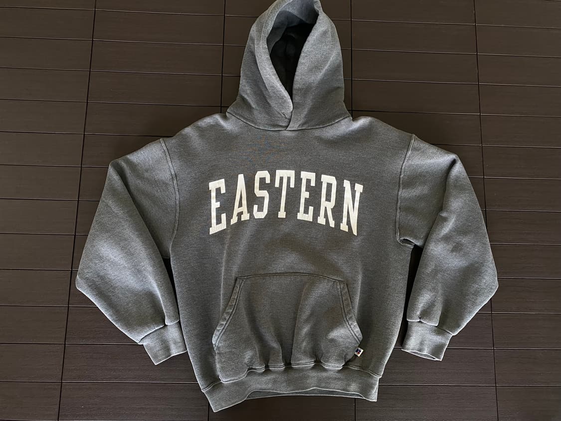 (M) 90s 러셀 후드 그레이 상품이미지1