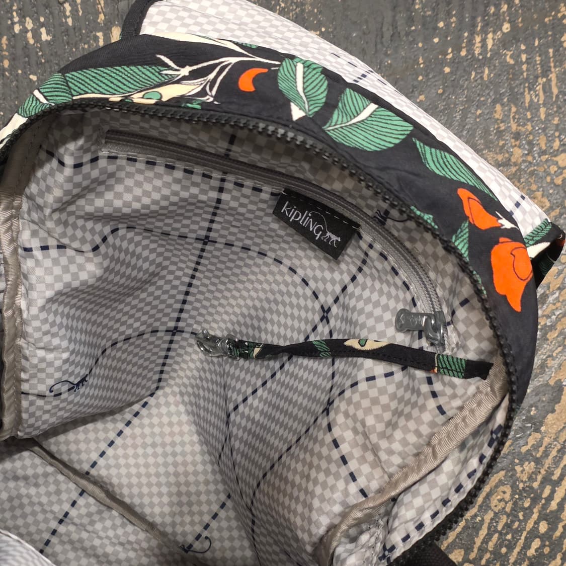 키플링 플로럴 백팩 상품이미지9