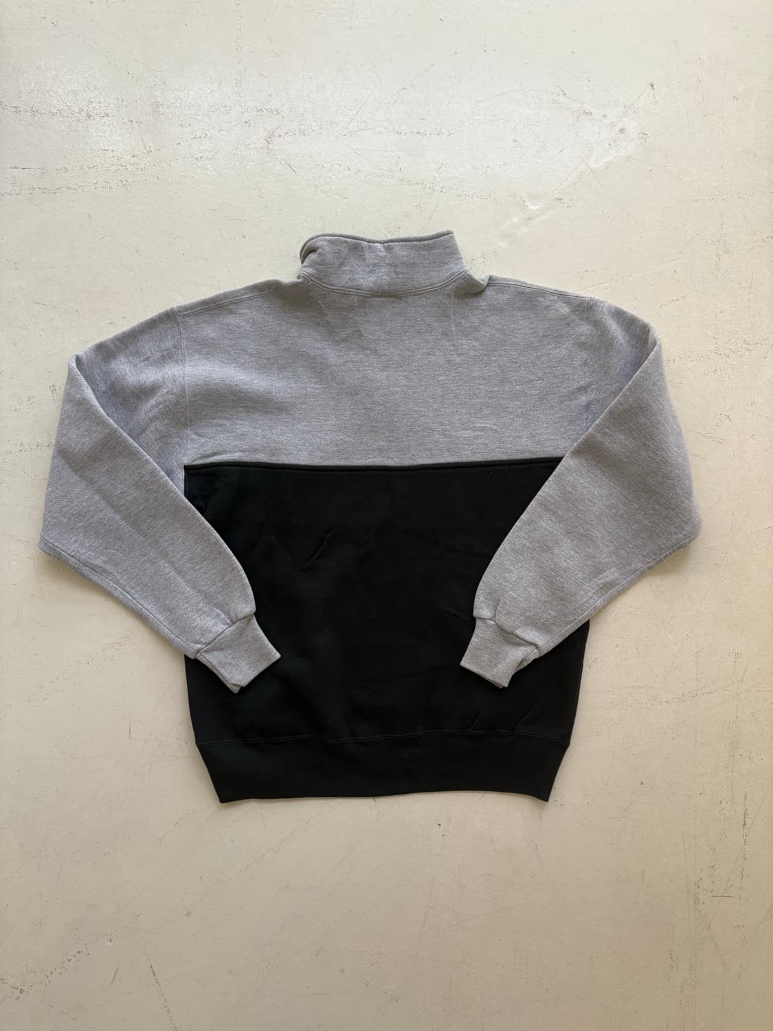 90's Russell USA Quarter Zip Sweatshirt. 상품이미지9