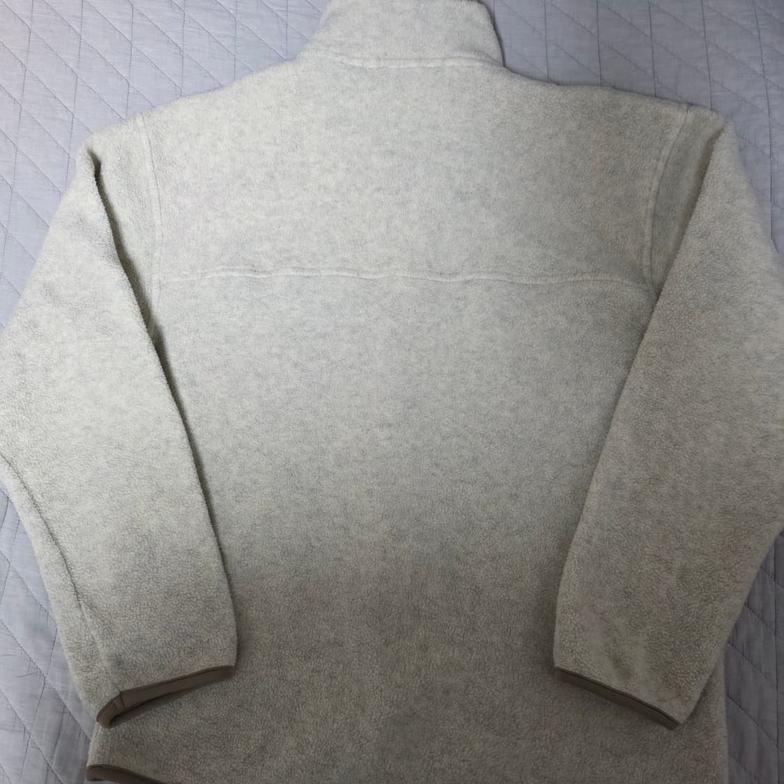 [L] 90s 빈티지 파타고니아 신칠라 플리스 집업 자켓 아이보리 오트밀 상품이미지4