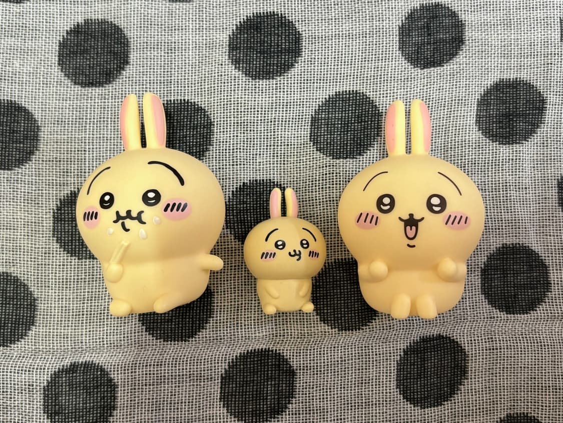 [일괄] 치이카와 먼작귀 우사기 소프비 피규어 상품이미지1