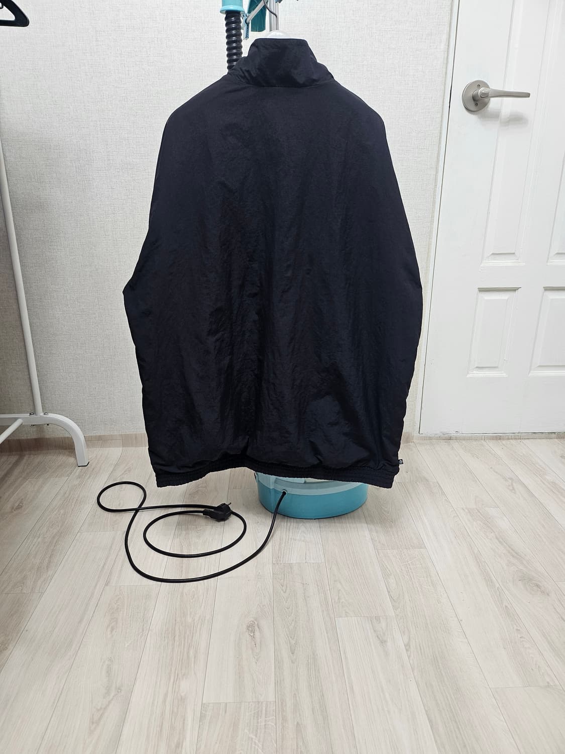 (115)3XL ☆초대장급☆아디다스 파이어버드 락업[검흰]트랙탑 바람막이 상품이미지6