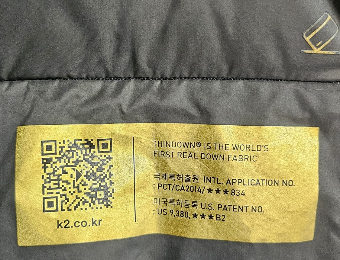 K2 여성패딩 66 씬에어 후드 구스다운자켓 오버핏 AD09 상품이미지4