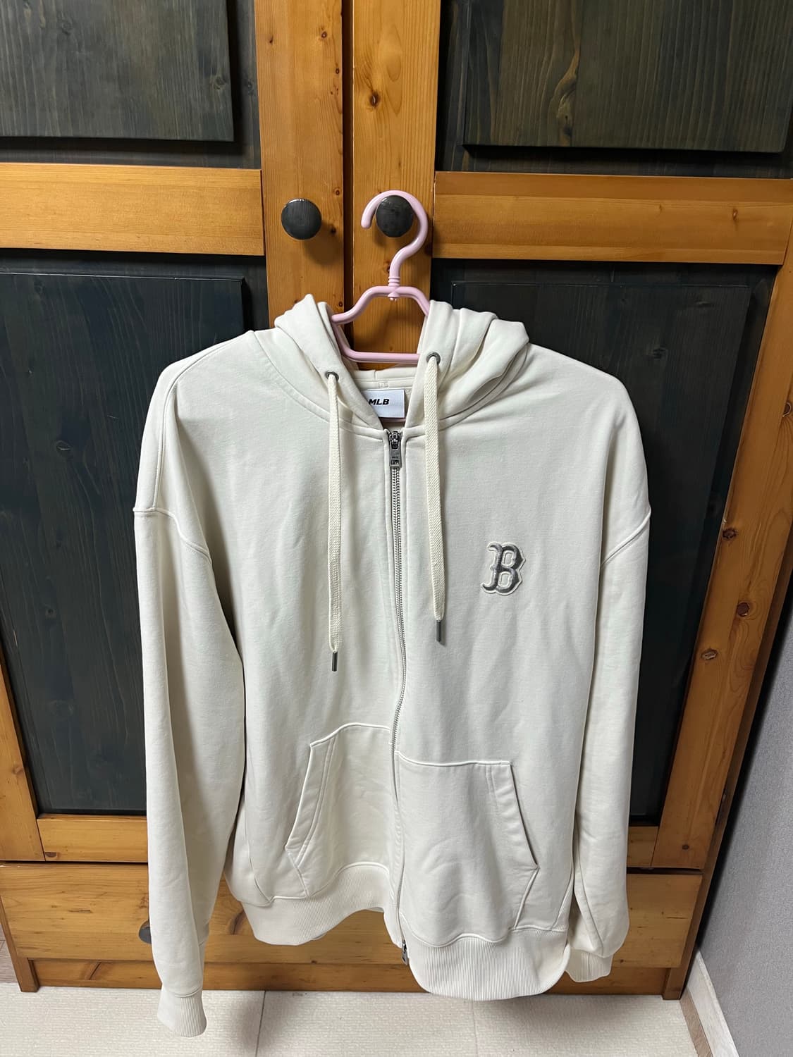 MLB 베이직 메가로고 후드집업 보스턴 레드삭스 CRS XL 상품이미지1