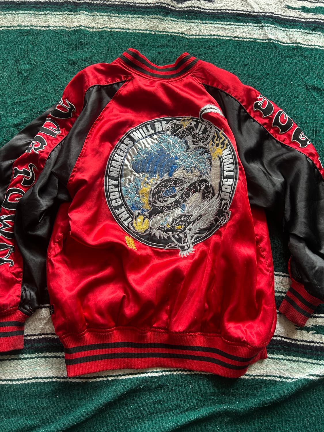 Dogtown dragon satin jacket 상품이미지1