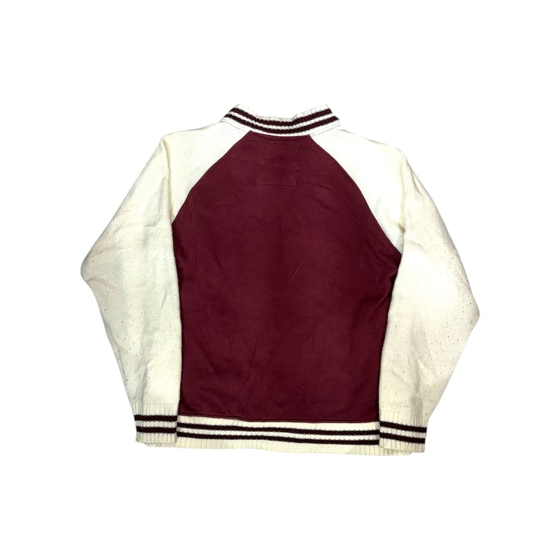 재팬 컨버스 버건디 자수 로고 니트 코치 자켓 L 상품이미지6