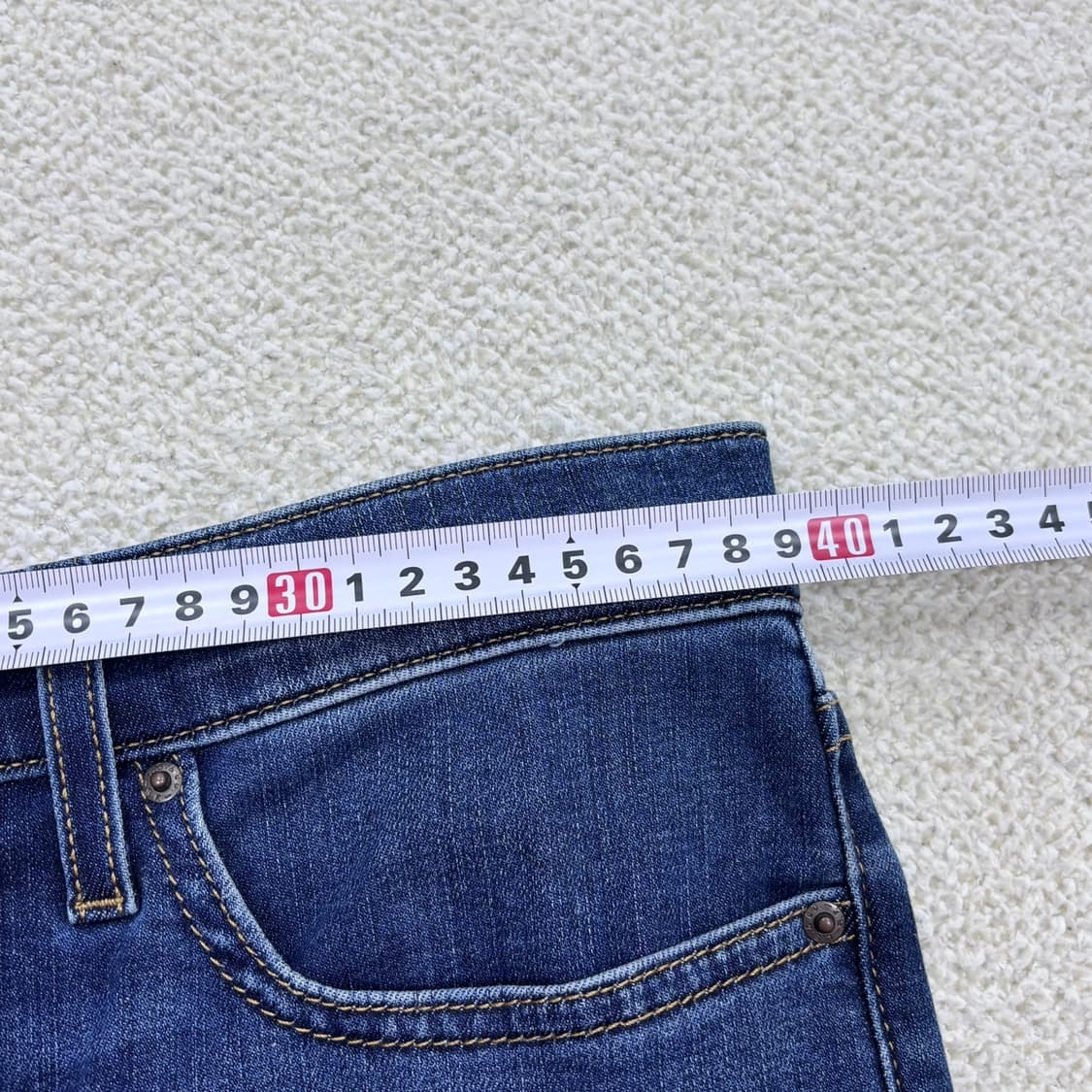 28 리바이스 312 슬림 데님 팬츠 0325E 상품이미지6
