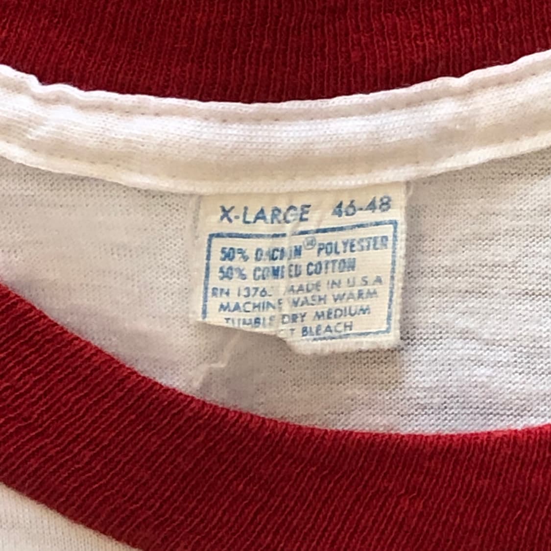 70s~90s Ringer T-shirt-XL 상품이미지3