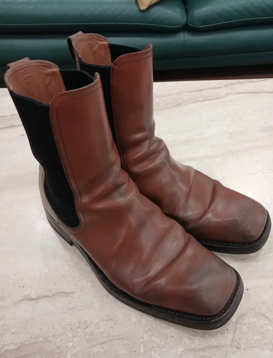DRIES VAN NOTEN SQUARE SHAPED BOOTS  상품이미지2