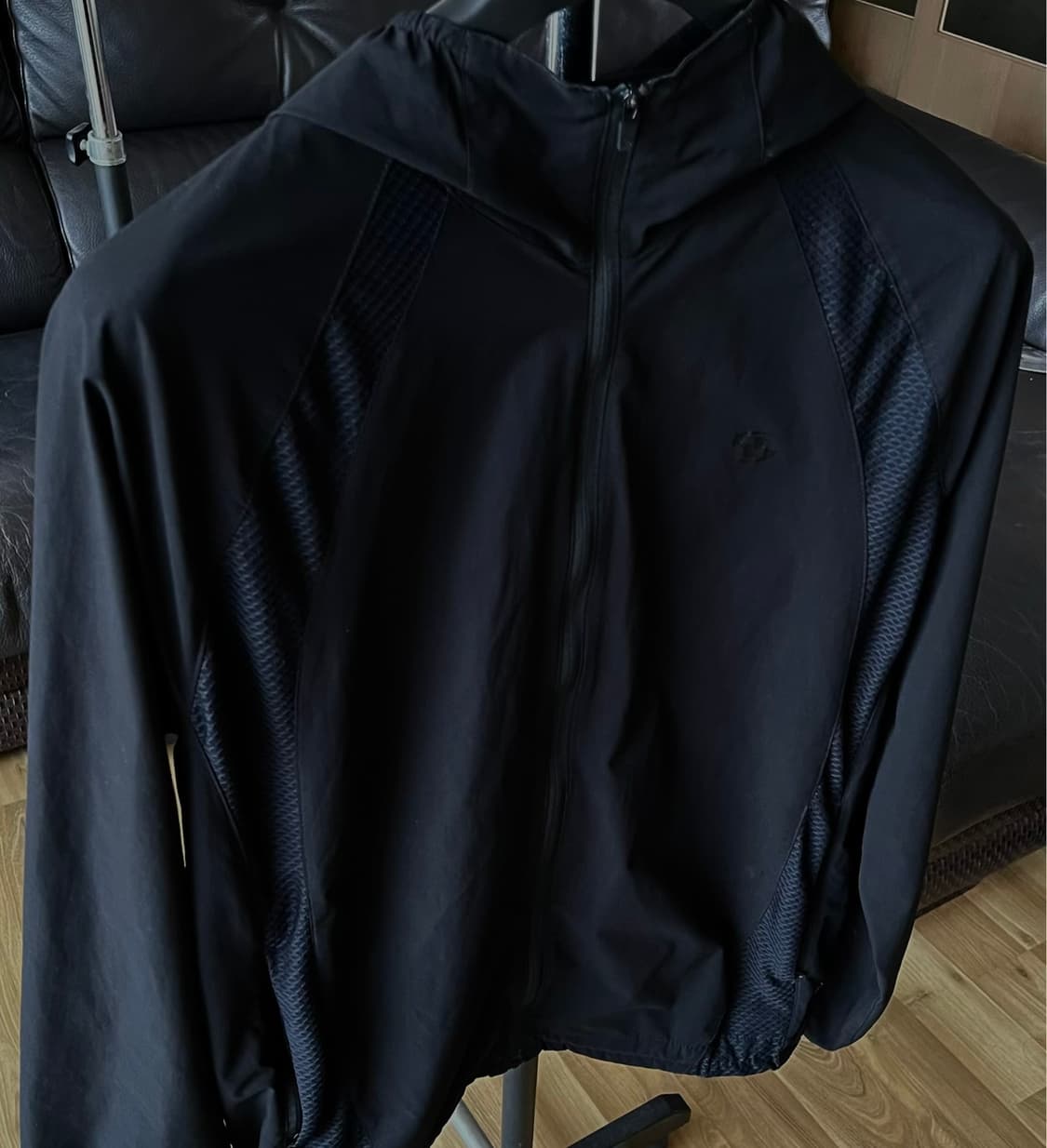 [2사이즈] 산산기어 메쉬 자켓 블랙 - 25SS 상품이미지2