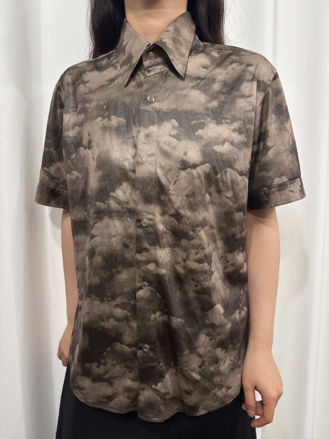 cloud printing shirt  상품이미지2