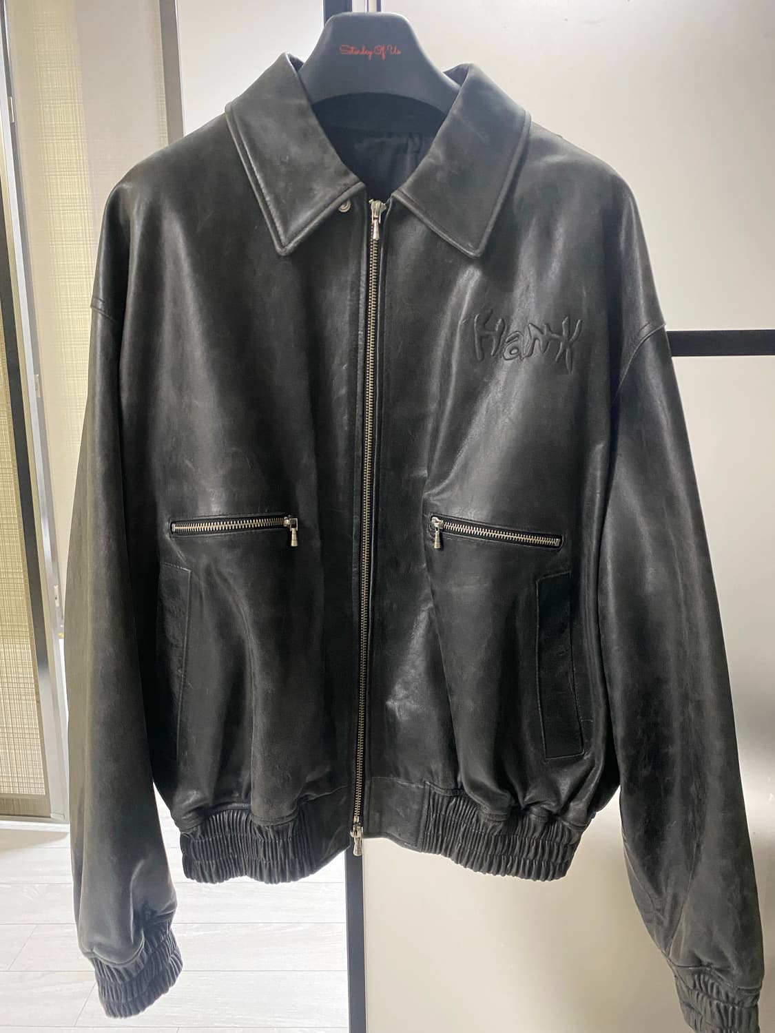 stu 행크 가죽자켓 m 상품이미지2
