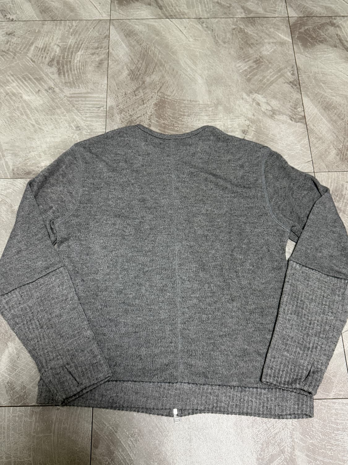 [2]해칭룸 레이어 가디건 그레이 상품이미지4