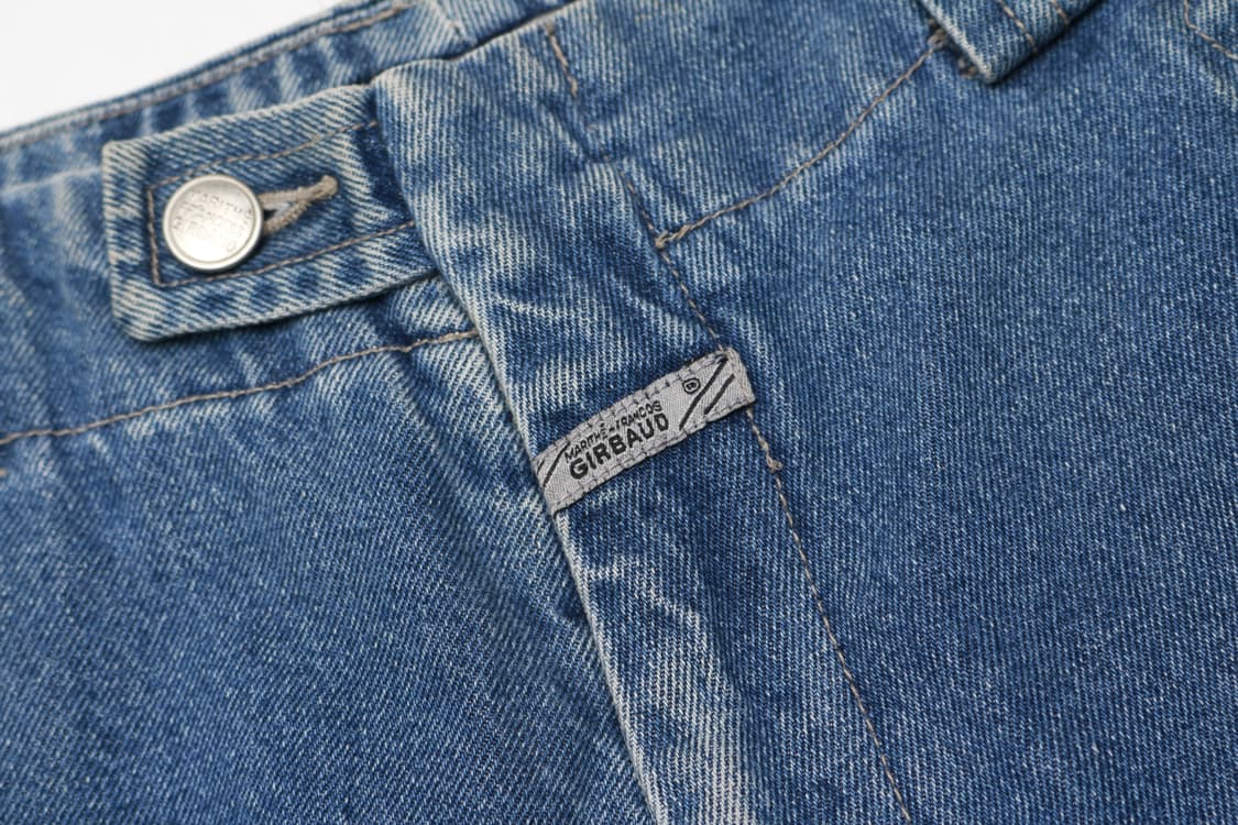 [32인치] 90's 마리떼프랑소와저버 파라 셔틀 테이프 데님팬츠 상품이미지3