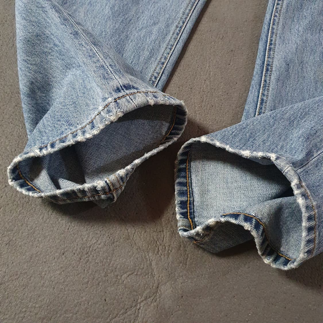 유스 스트레이트 데님 M 미디엄블루 상품이미지7