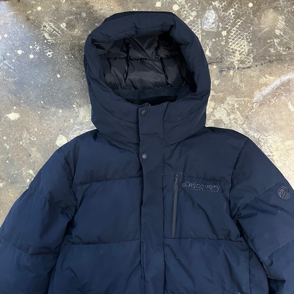 100) 디스커버리 덕다운 롱패딩점퍼 오리털 롱패딩 자켓 상품이미지2