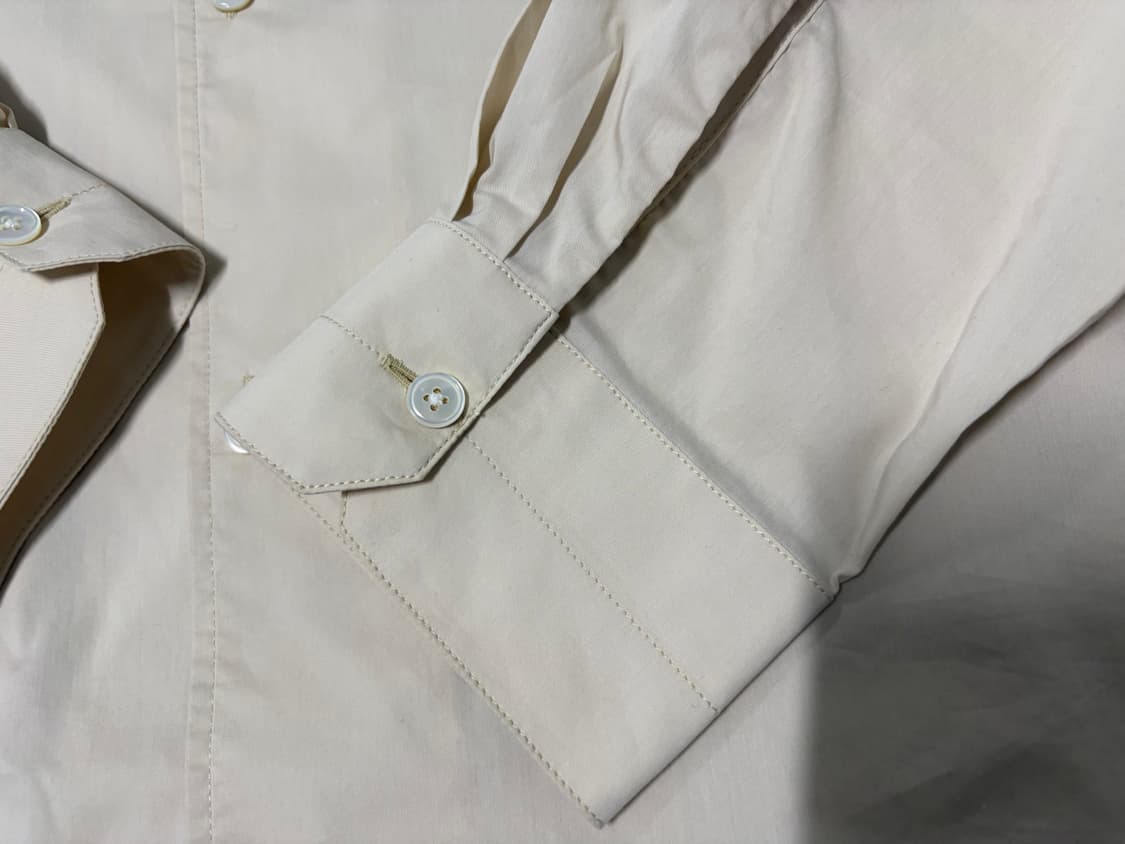 르메르 컨버터블 칼라 셔츠 아이보리 L 상품이미지3