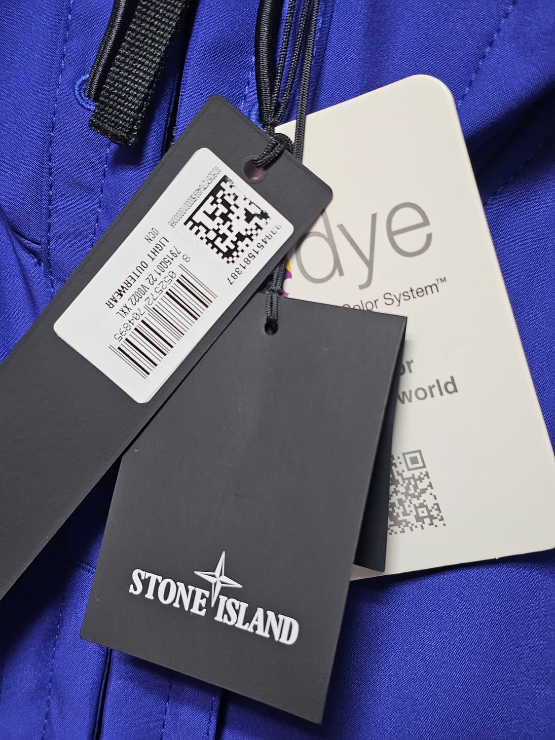 스톤아일랜드 소프트 쉘-R E.Dye 테크놀로지 자켓 (새 상품) 상품이미지3