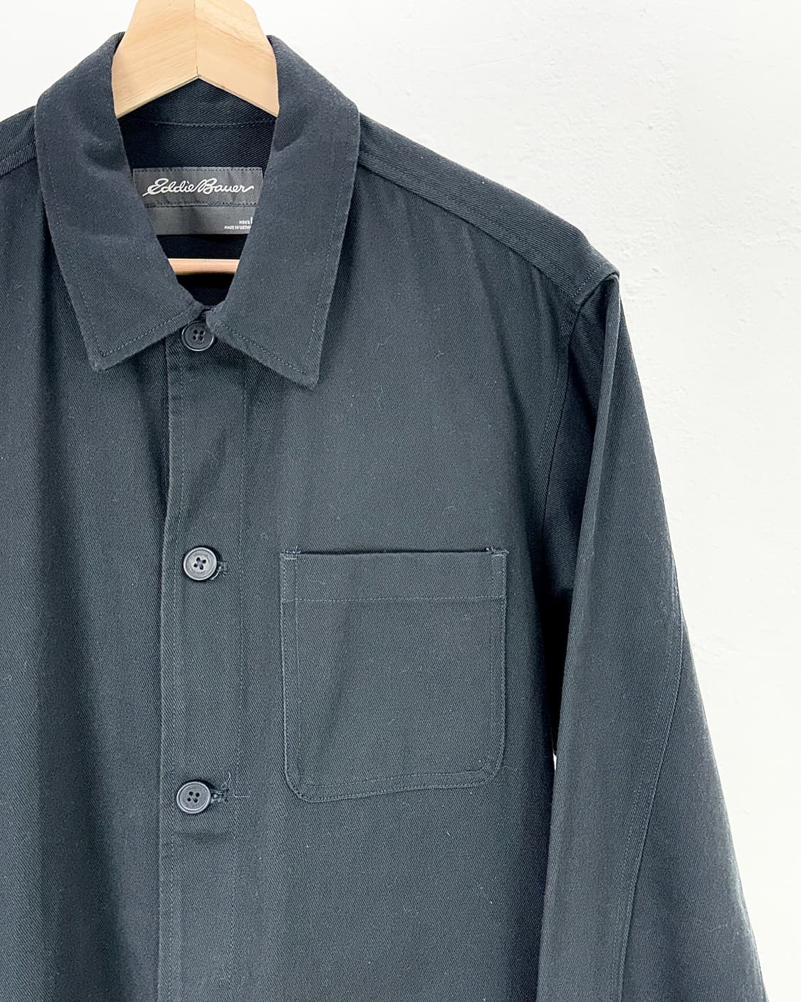 에디바우어 블랙 컨버스 워크 자켓 상품이미지3