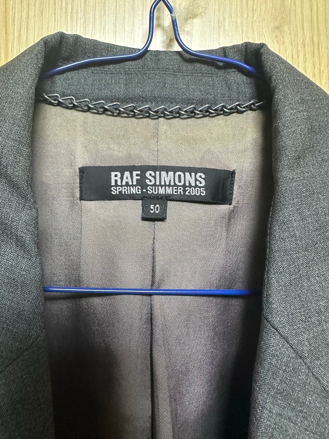 라프시몬스 05ss 테일러드 블레이저 50 상품이미지4