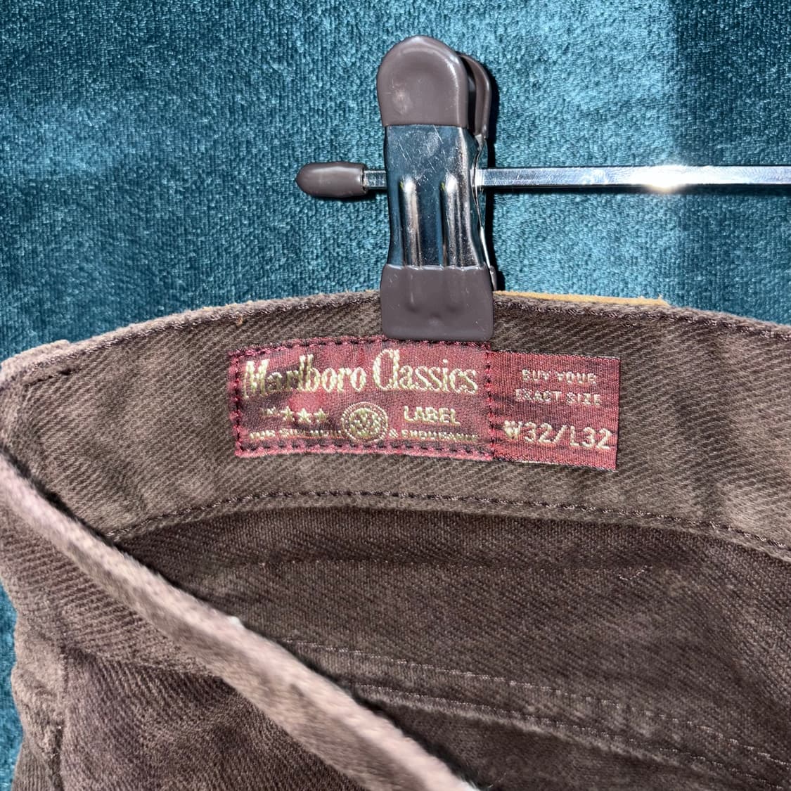 (33) 말보로 클래식 다크 브라운 골덴 팬츠  상품이미지6