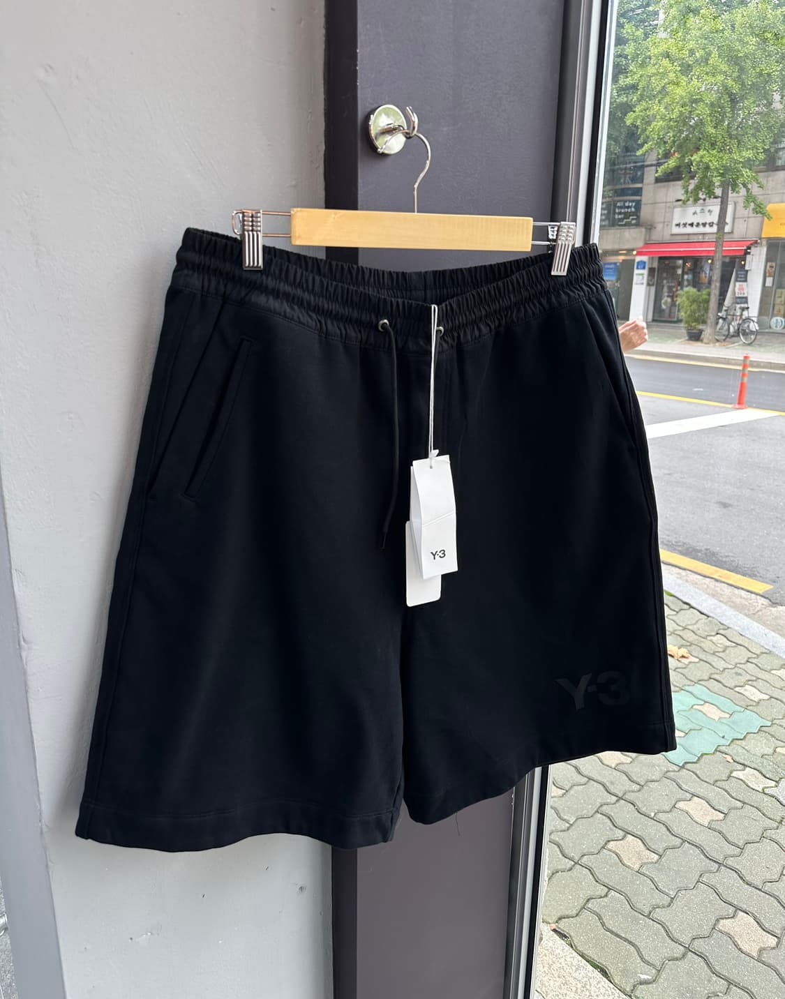 32~34/ 요지야마모토 Y-3 클래식 쇼츠 팬츠(새상품) 상품이미지3