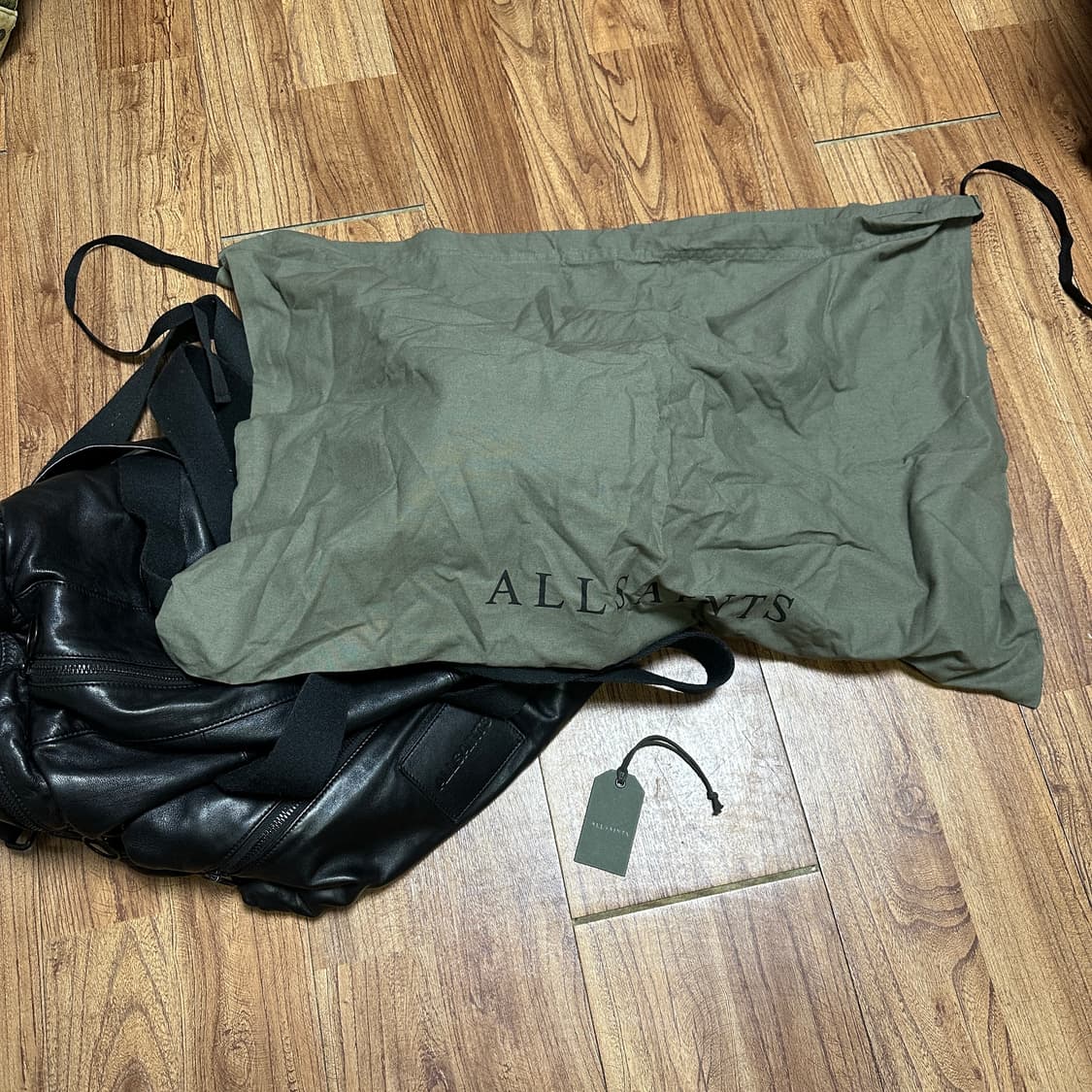 올세인츠 레더 더플백 상품이미지8