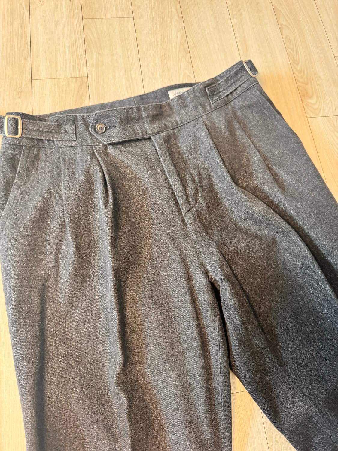 에스타도 Estado 벨트리스 데님  팬츠 52 상품이미지2