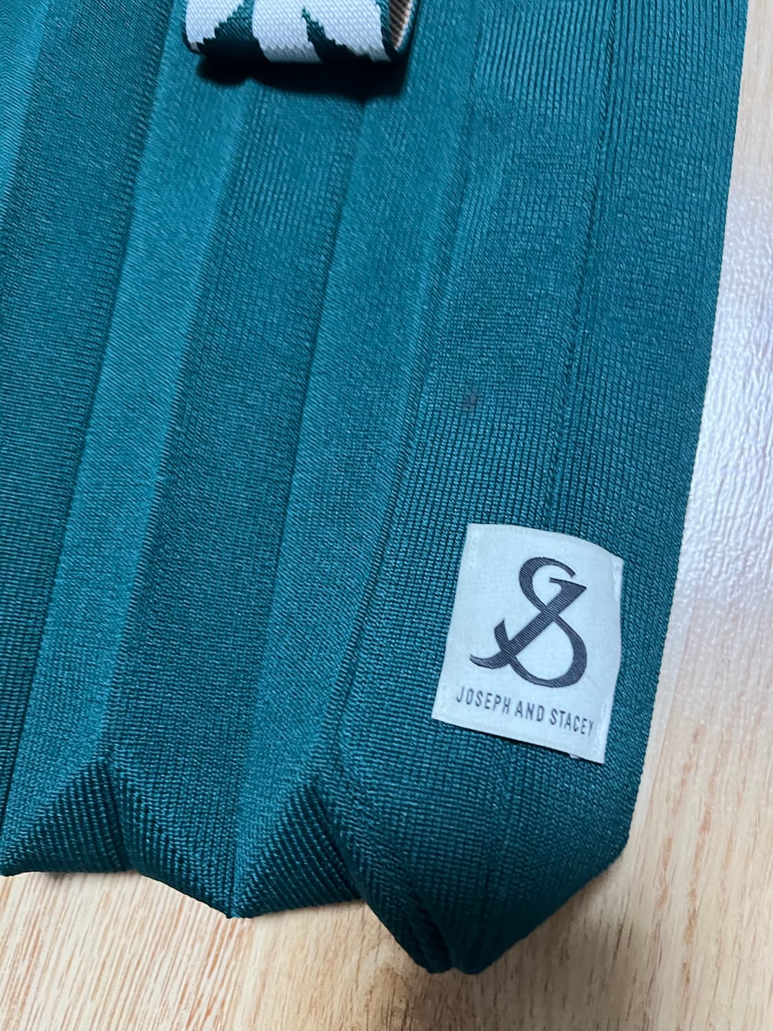 조셉앤스테이시 플리츠 니트백 가방 그린 데이지 상품이미지2