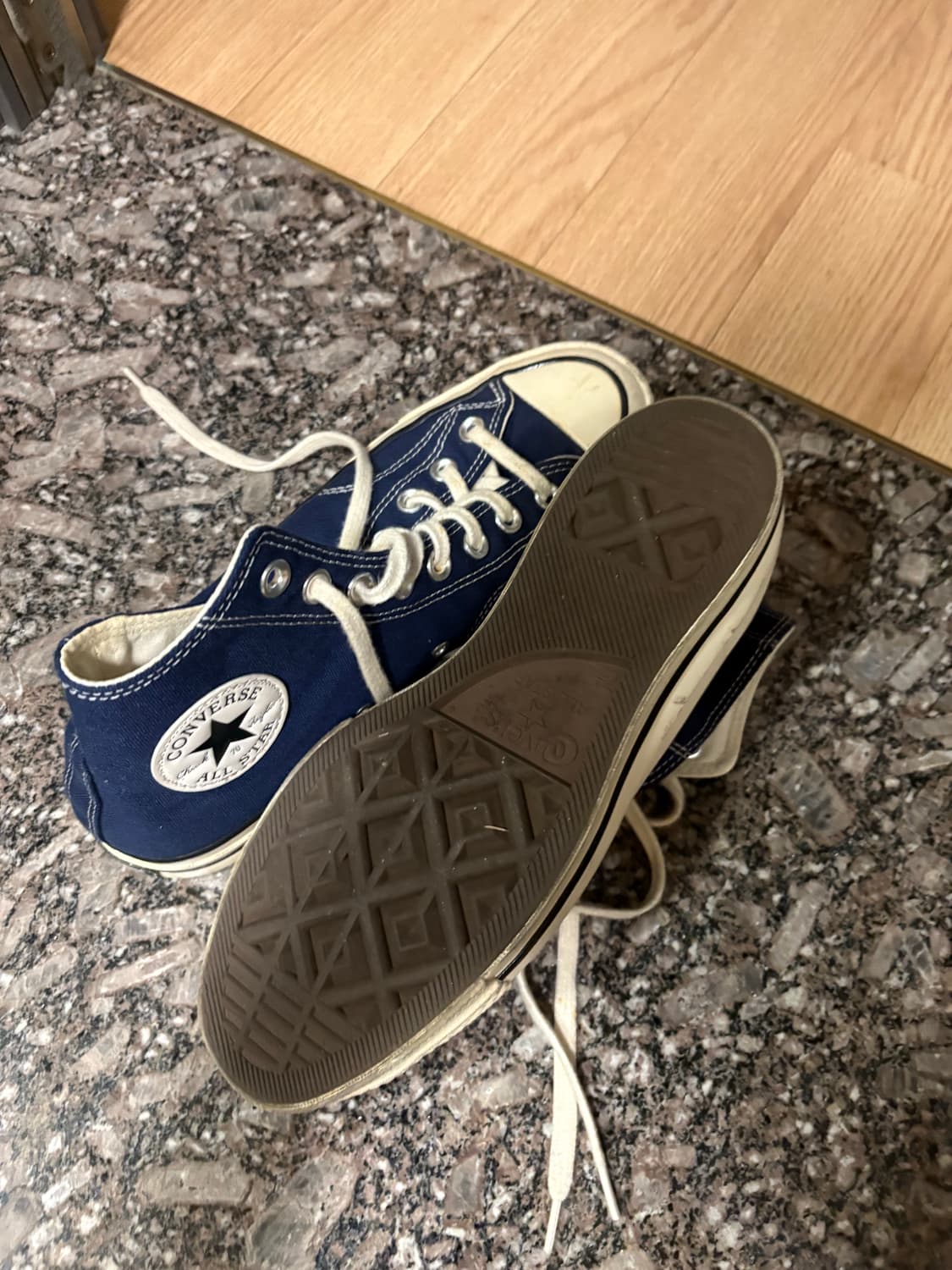 컨버스 척70 하이 미드나이트 네이비 상품이미지4