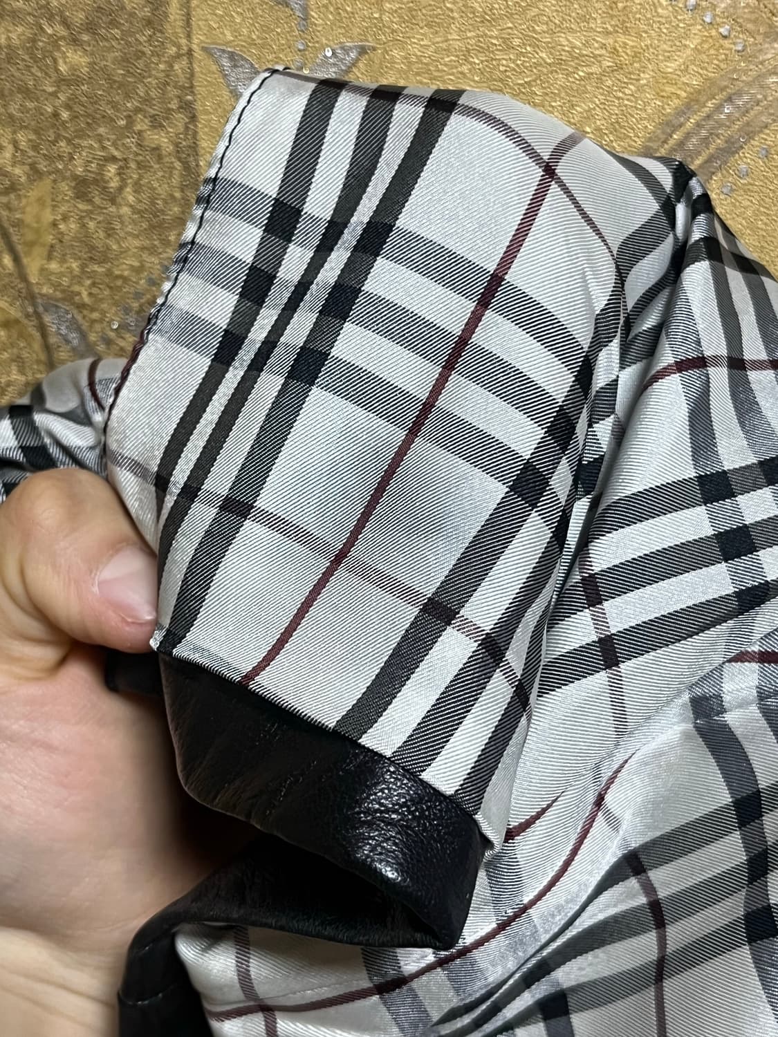 버버리 블랙라벨 가죽 자켓 상품이미지10