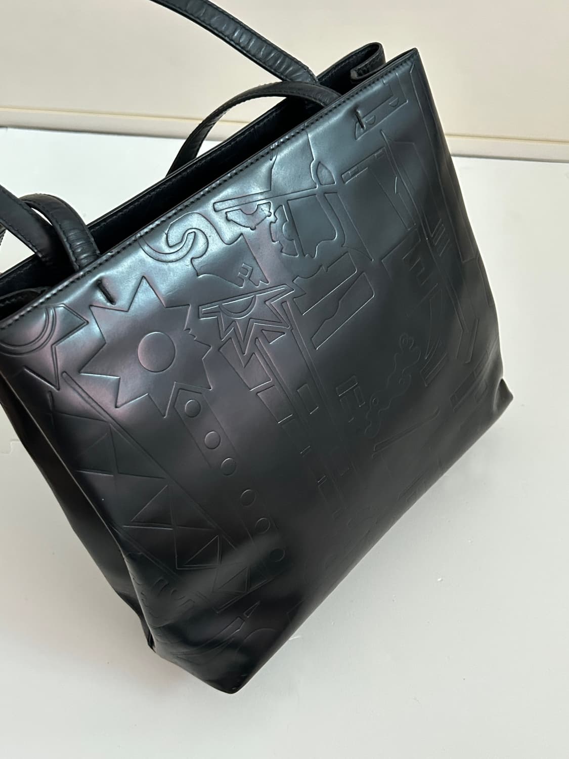 프라다 엠보패턴 빈티지 숄더백 상품이미지3