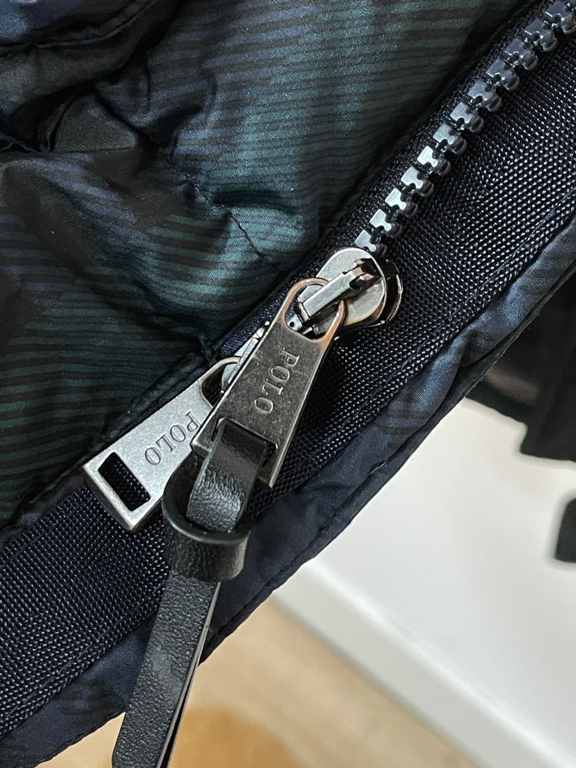 폴로 랄프로렌 블랙와치 롱 다운 파카 상품이미지7