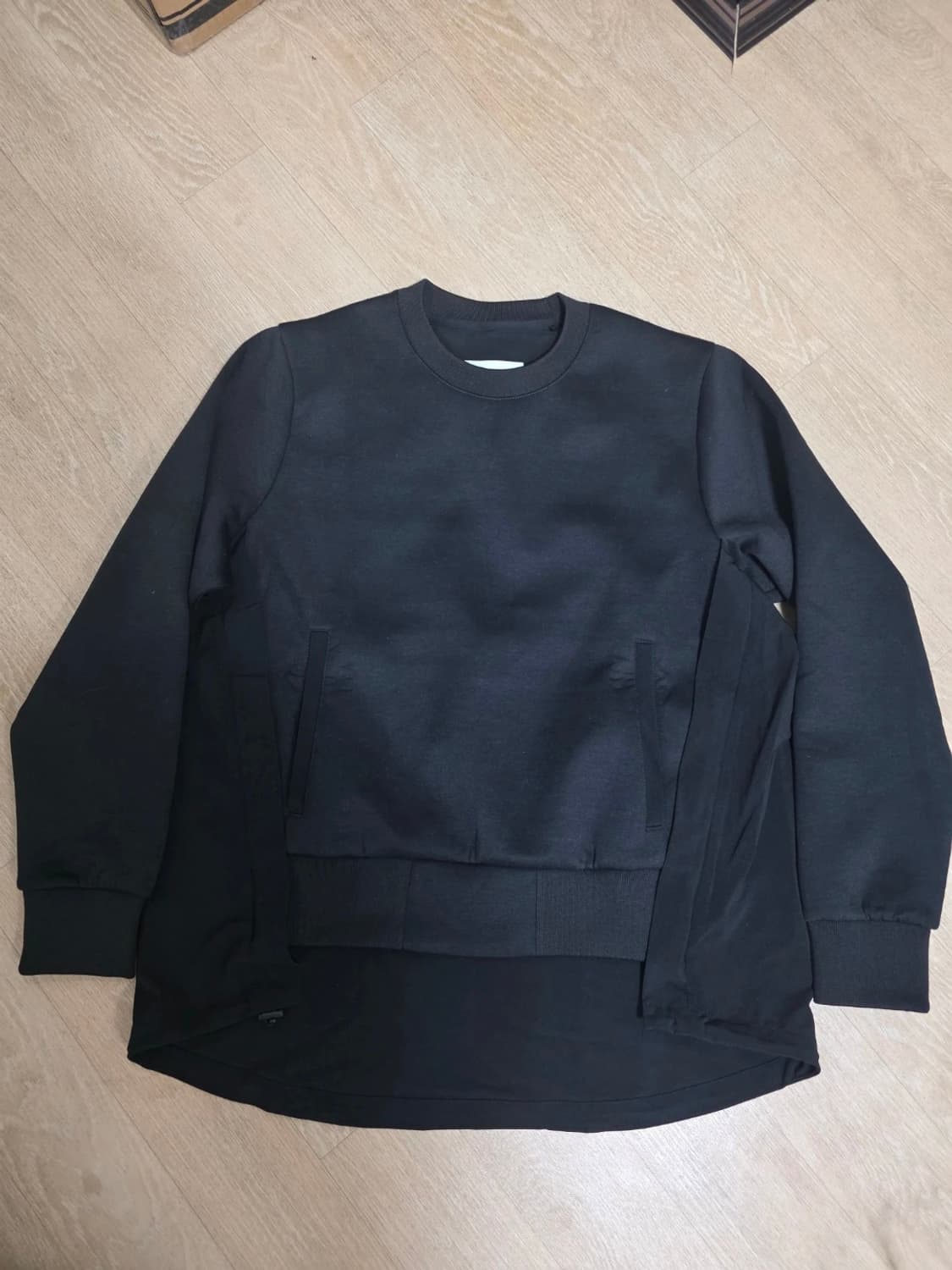 코오롱 세이신 세미오버핏 레이어드 맨투맨 상품이미지1