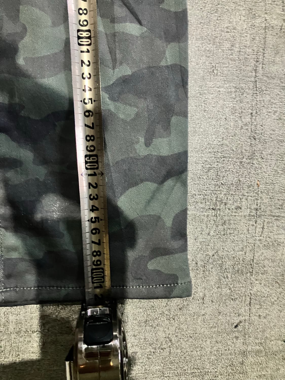 일본빈티지 올드스쿨아메카지 펑크 밀리터리카모 밴딩팬츠 상품이미지3