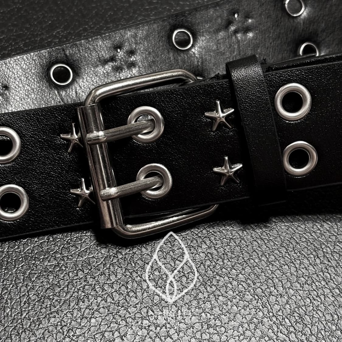 🌗 Star eyelet belt / 별 스터드 아일렛 웨스턴 벨트 상품이미지7