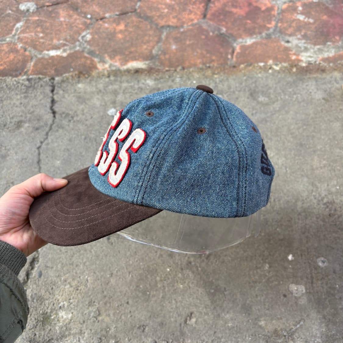 Guess 게스 데님 볼캡 모자 상품이미지3