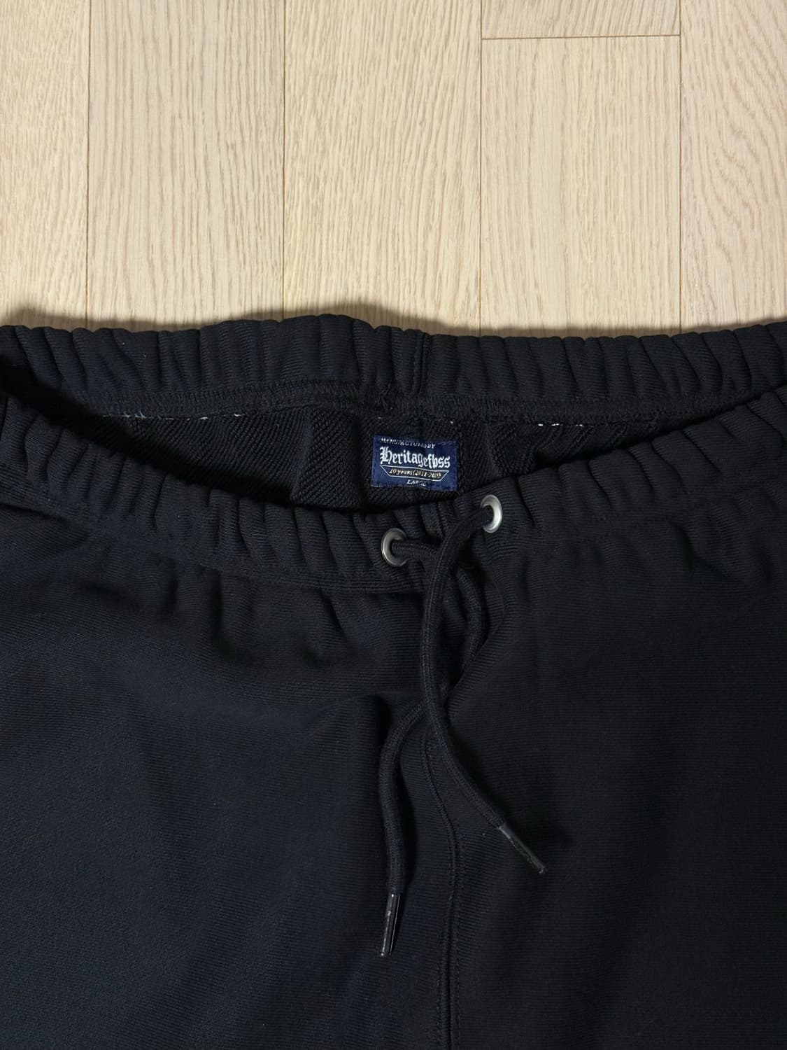 헤리티지플로스 10주년 후드 셋업 블랙 L 상품이미지6