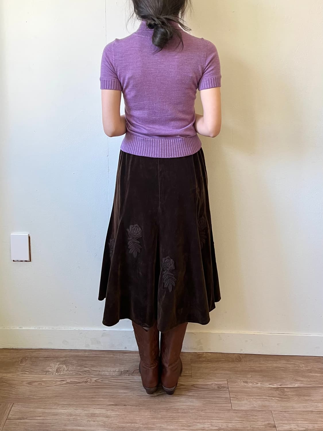 ELLEPLANETE 라벤더 터틀넥 상품이미지8