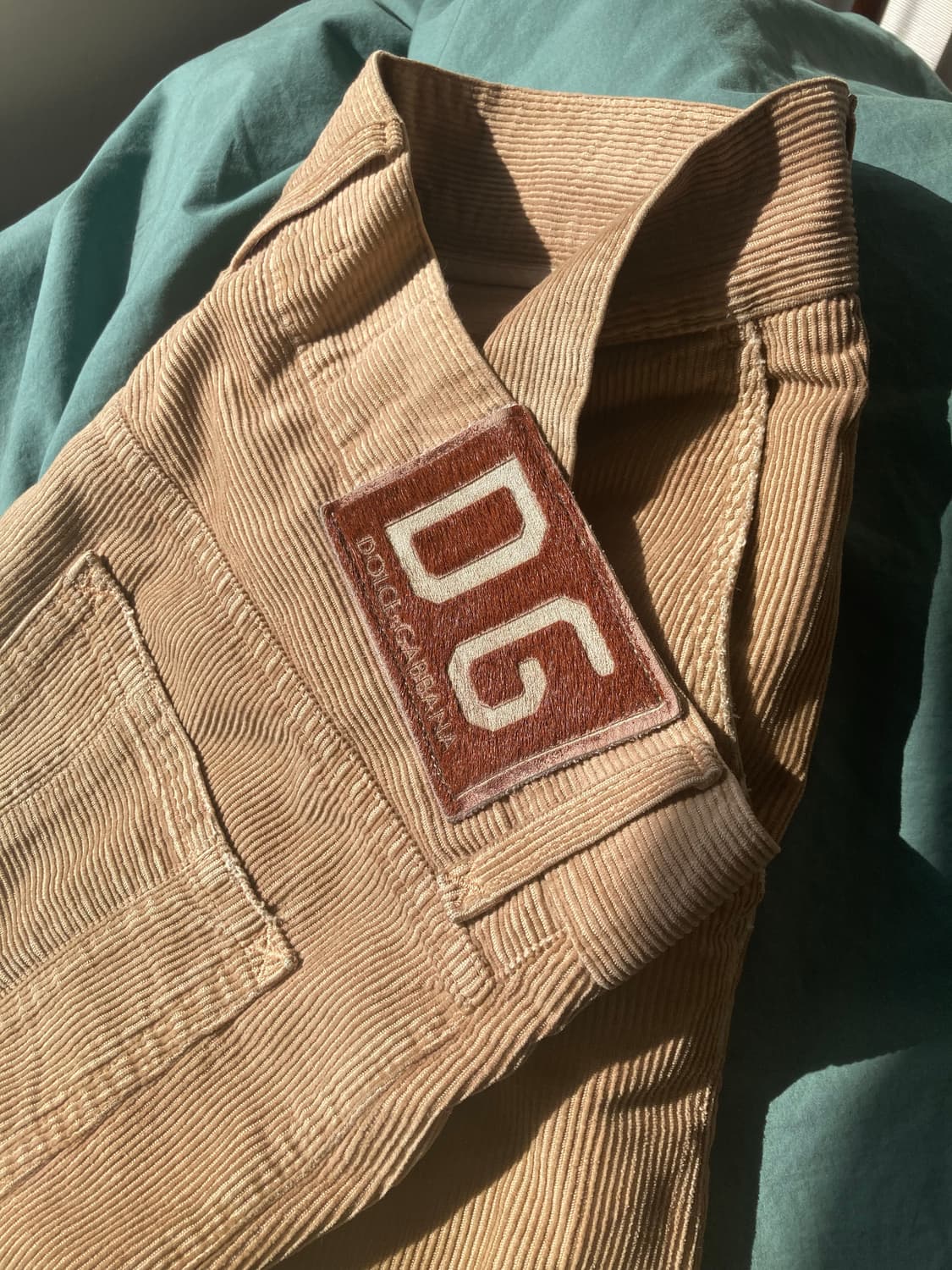 DG 베이지 코듀로이 팬츠 상품이미지4