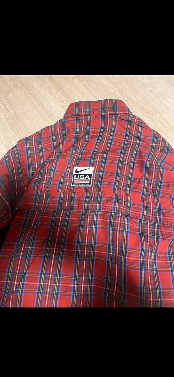 나이키 lab NRG USA 체크 플래드 스우시 스트라이프 자켓 상품이미지3