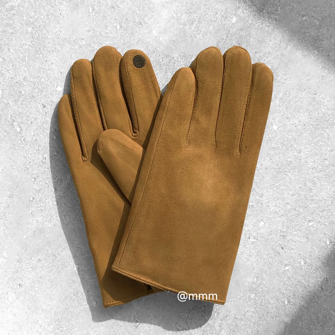 [Unisex] 스웨이드 가죽 장갑 스마트터치 상품이미지4