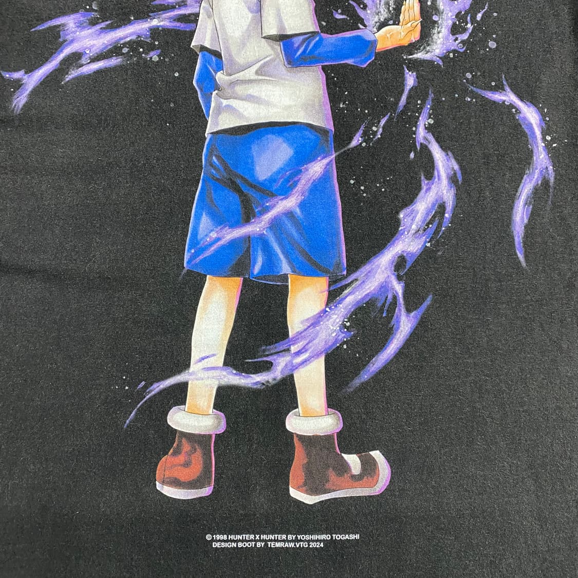 헌터x헌터 부틀렉 애니메이션 티셔츠 상품이미지5