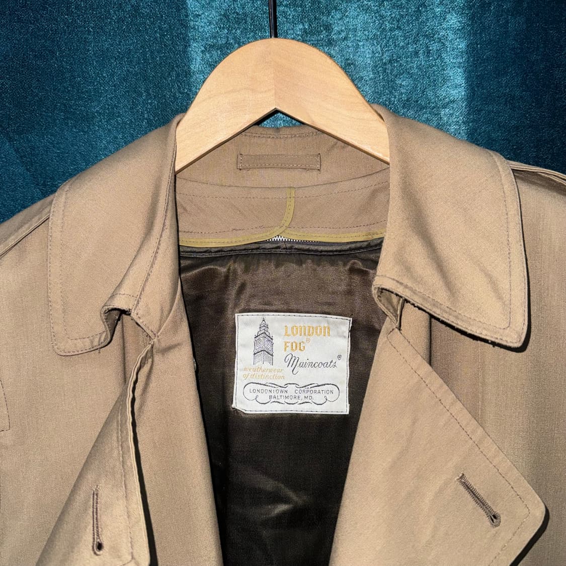90s 런던포그 메인코트 트렌치코트 (M)  상품이미지5