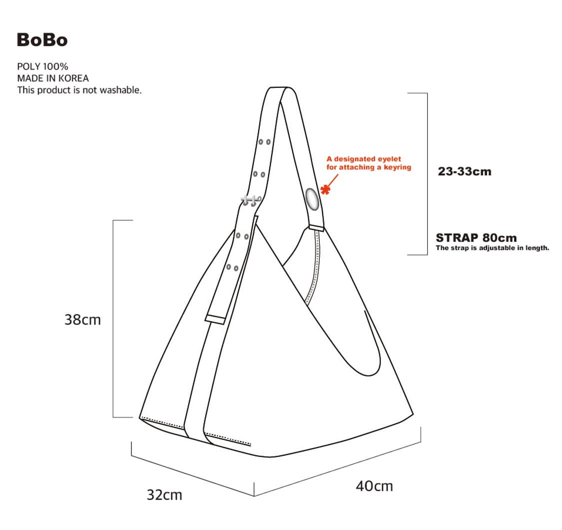 큘 보보백 블랙 / KUl BoBo kuel 상품이미지7