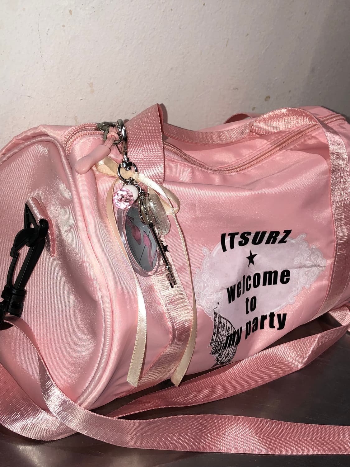 [ITSURZ] nitto’s bag -PINK 상품이미지1