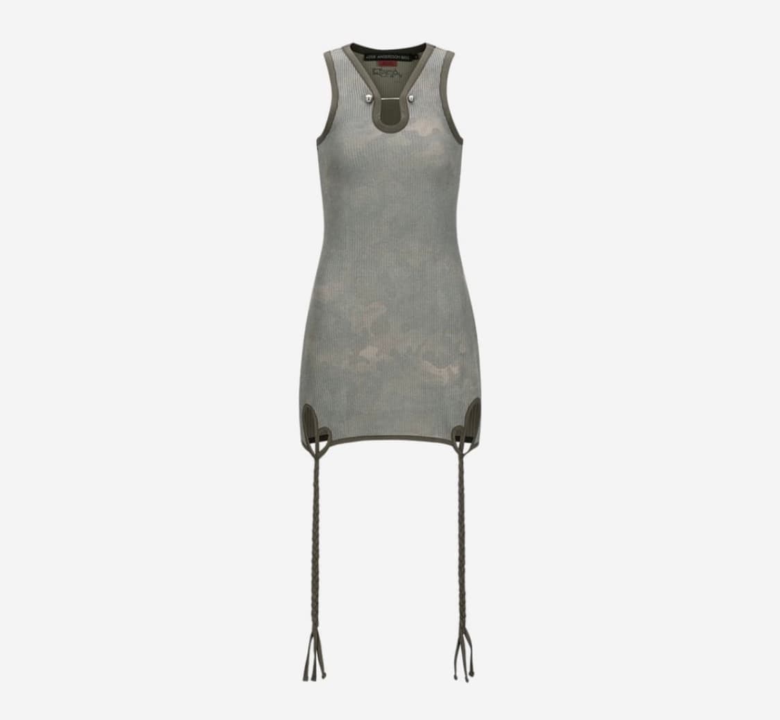 앤더슨벨 카모플라쥬 브레이디드 원피스 상품이미지2