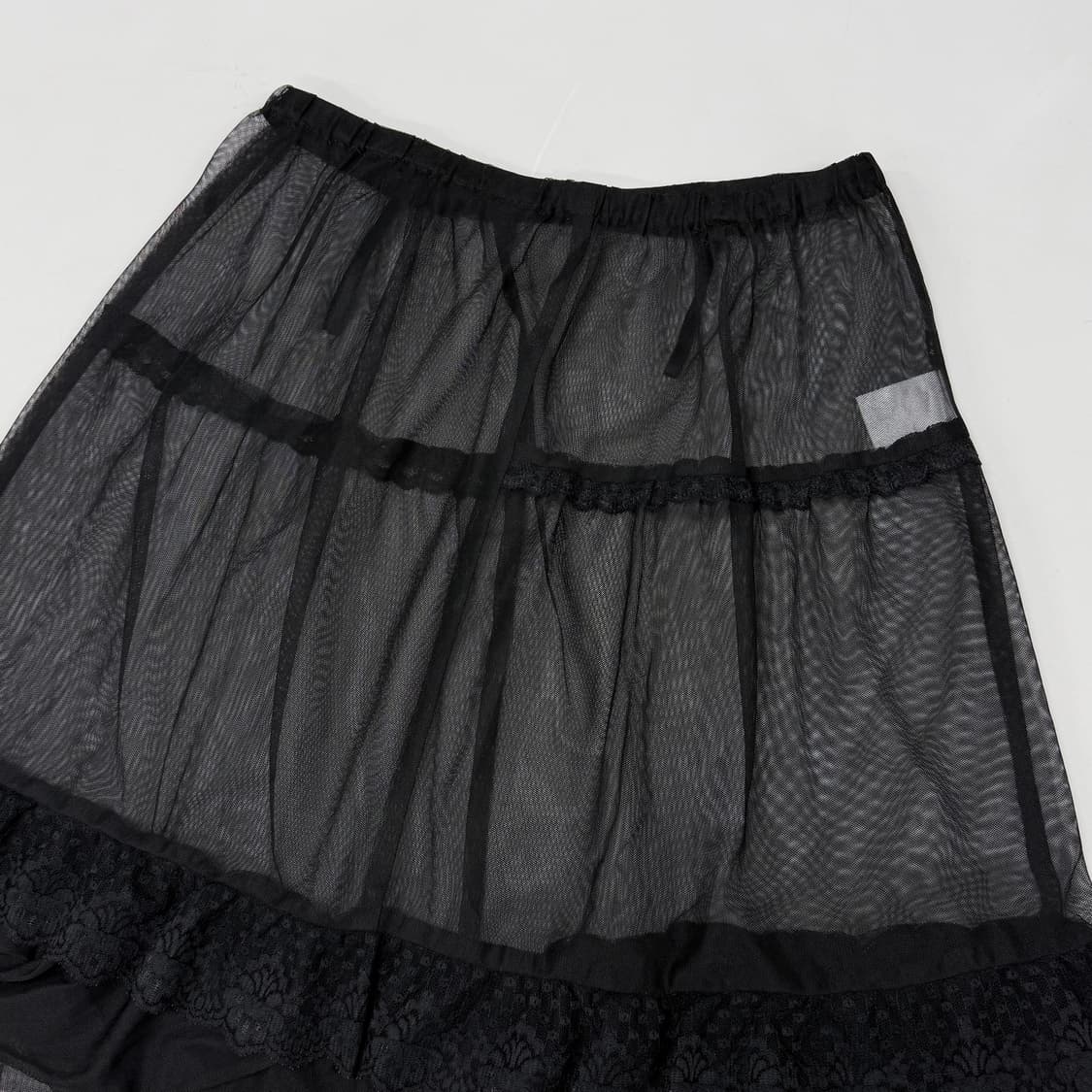 Sensounico sheer skirt 상품이미지3